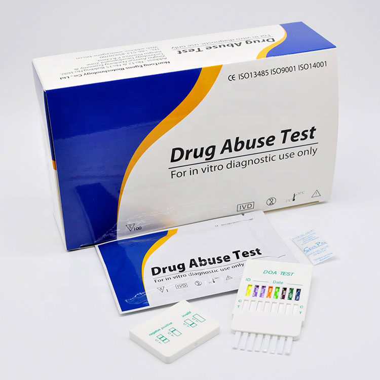 Бекитилген Doa 8 In 1 Multi Panel Drug of Abuse Test