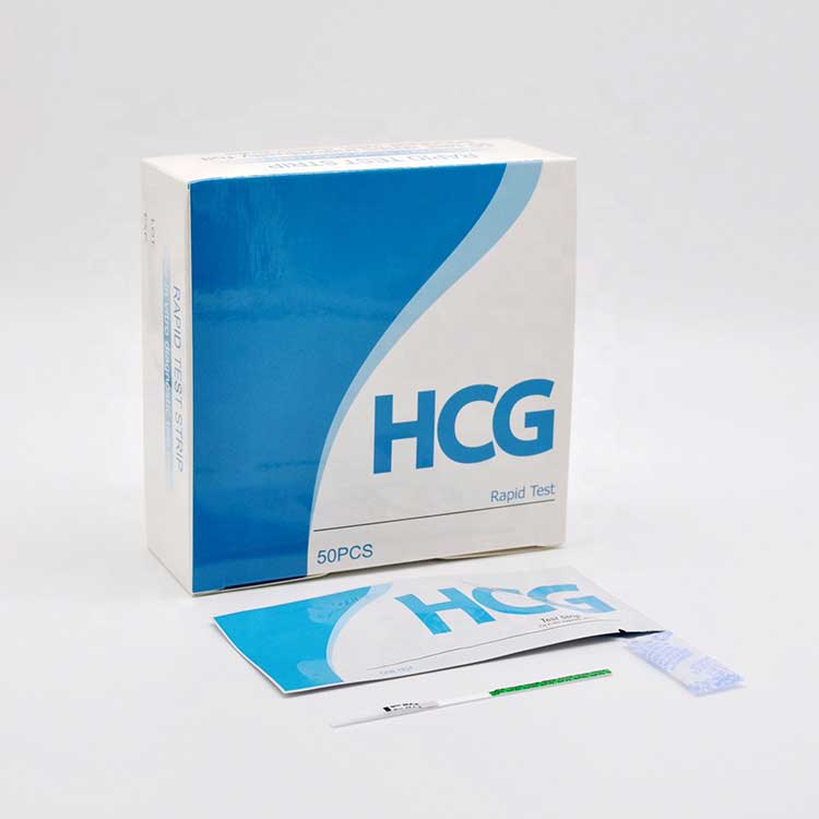 Digital кош бойлуулук Hcg Rapid Test Strip