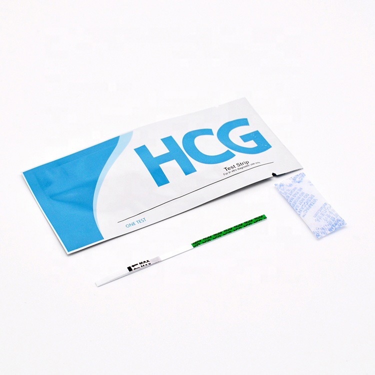 Жалпы медициналык каражаттар тез заара кош бойлуулук Hcg Test Kit